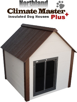 large plastic dog house