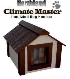 Insulated Climate Master Dog House - Small